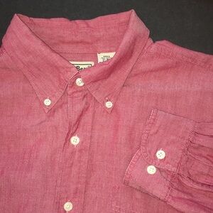 LLBean  light red long sleeve size XL Free with $20 purchase